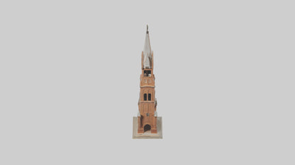 3D model Belltower Model 1 VR / AR / low-poly