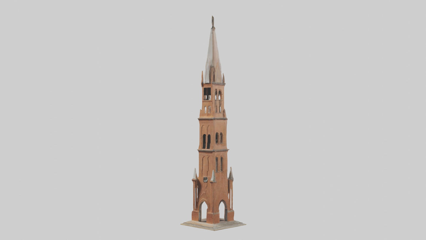3D model Belltower Model 1 VR / AR / low-poly
