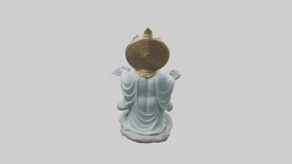 3D model Benevolent deity statue model VR / AR / low-poly