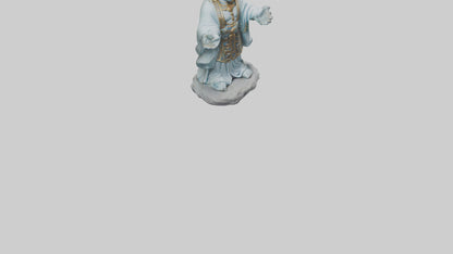 3D model Benevolent deity statue model VR / AR / low-poly