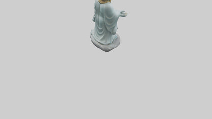 3D model Benevolent deity statue model VR / AR / low-poly