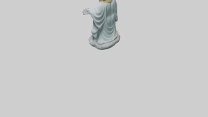 3D model Benevolent deity statue model VR / AR / low-poly