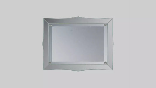 3D model Beveled glass mirror model VR / AR / low-poly