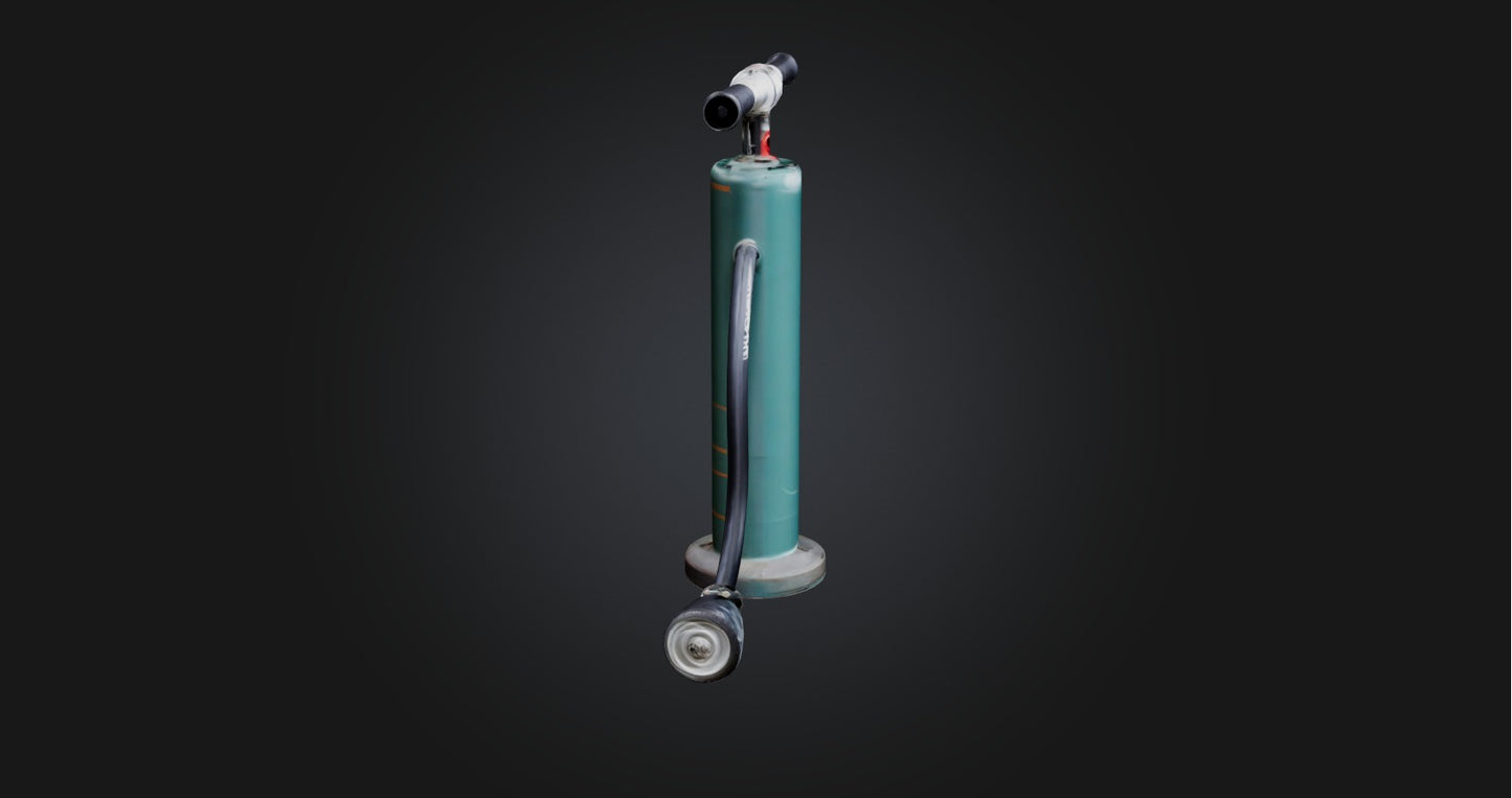 3D model Bicycle pump VR / AR / low-poly