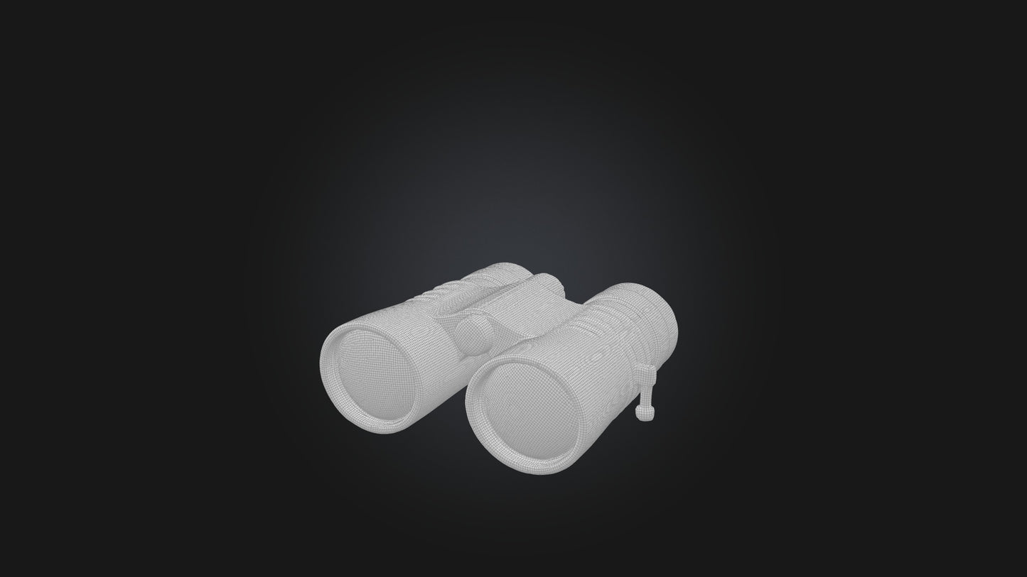 3D model Binoculars VR / AR / low-poly