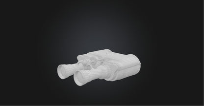 3D model Binoculars VR / AR / low-poly