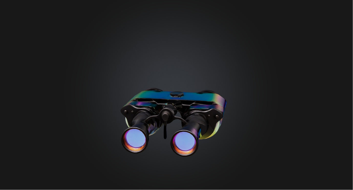 3D model Binoculars VR / AR / low-poly