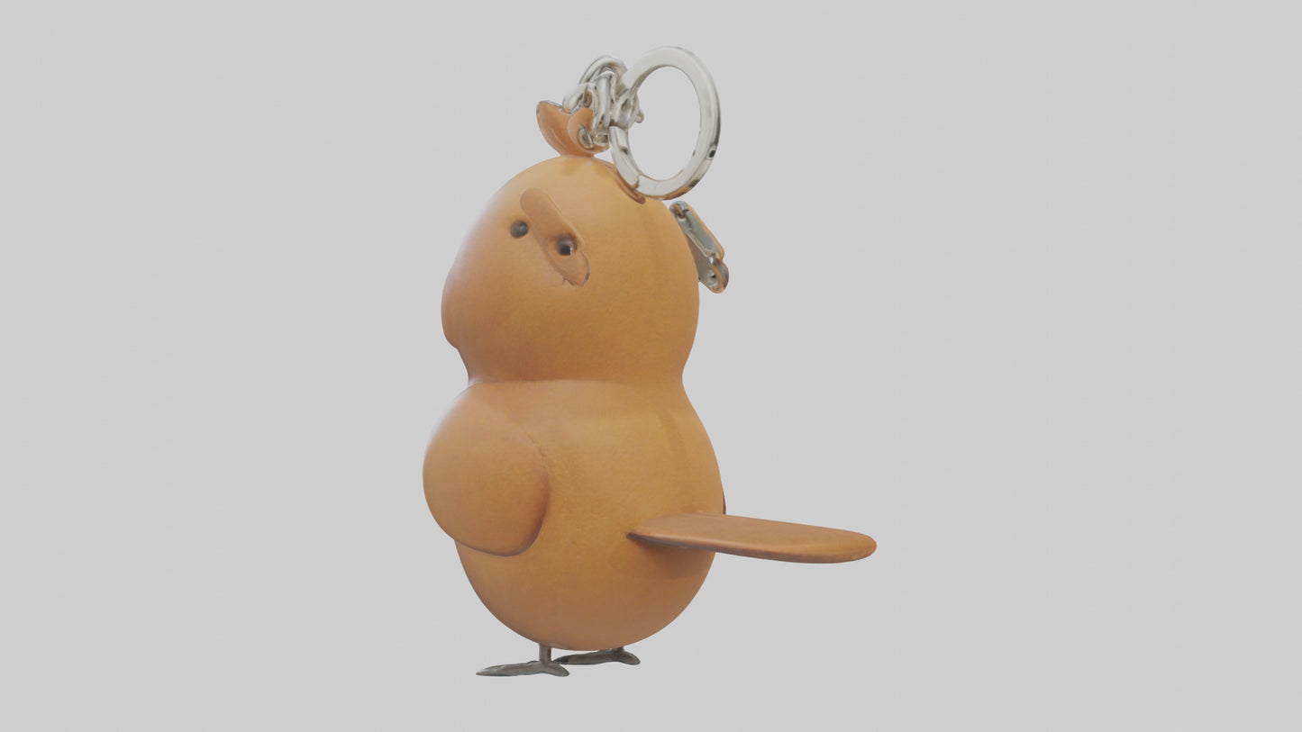 Bird keychain model 3D model
