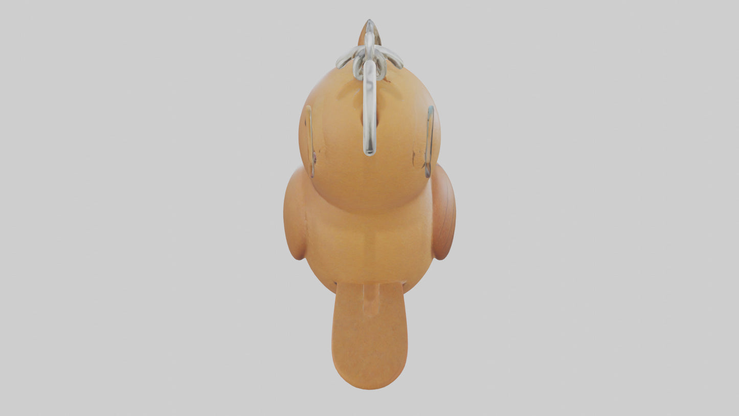 Bird keychain model 3D model