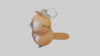 Bird keychain model 3D model