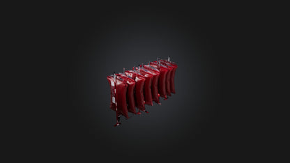 3D model Blood Bags VR / AR / low-poly