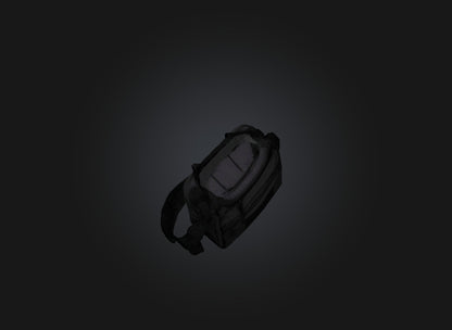 3D model body bag VR / AR / low-poly