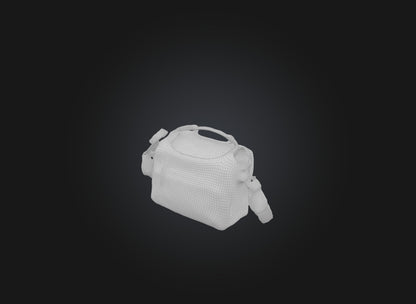 3D model body bag VR / AR / low-poly