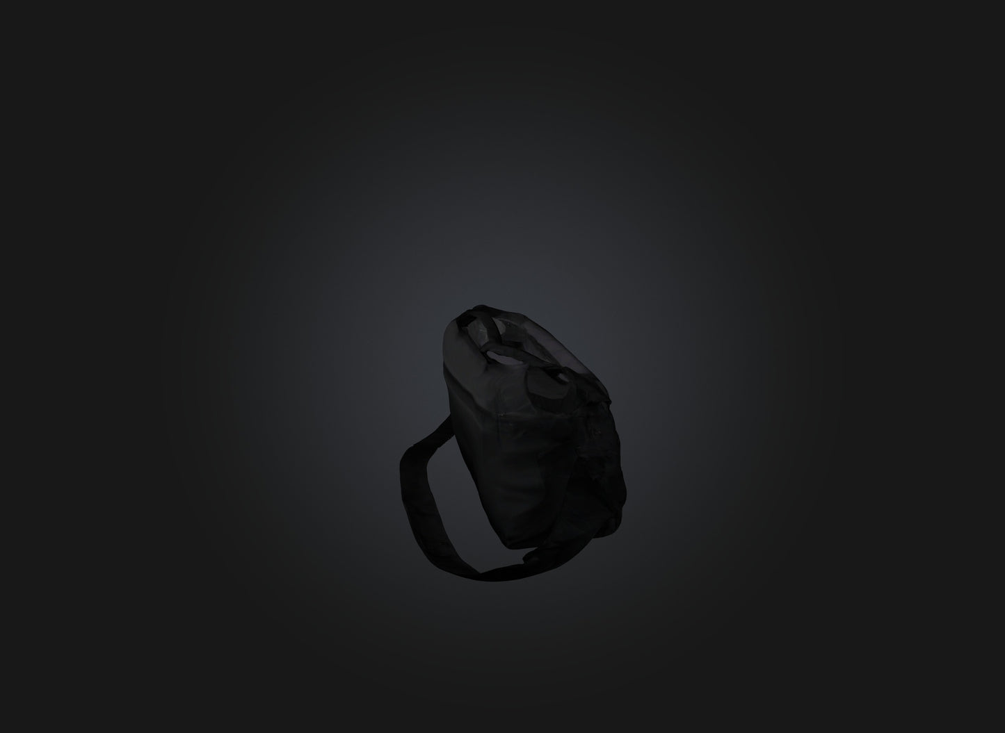3D model body bag VR / AR / low-poly