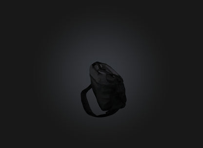 3D model body bag VR / AR / low-poly
