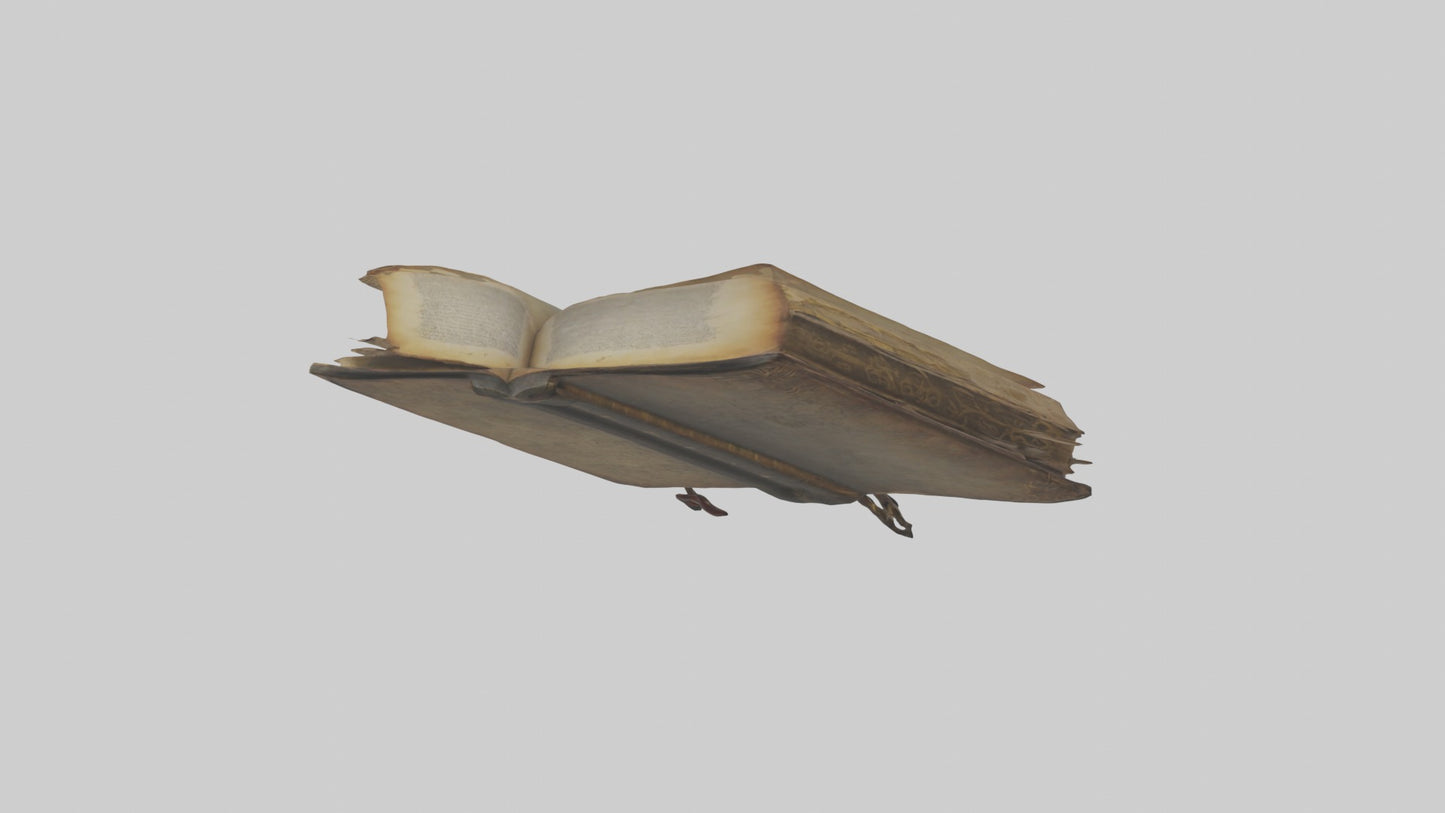 3D model Bookoffate Model 1 VR / AR / low-poly
