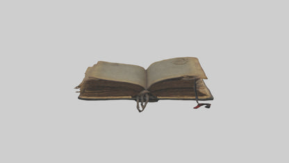 3D model Bookoffate Model 1 VR / AR / low-poly
