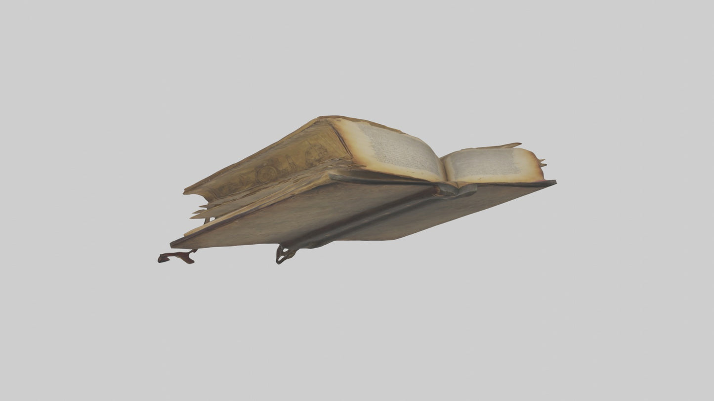 3D model Bookoffate Model 1 VR / AR / low-poly