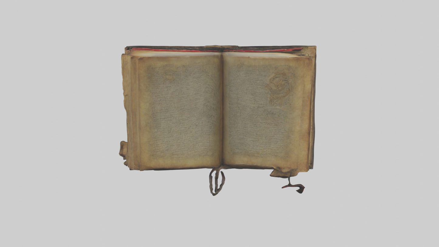 3D model Bookoffate Model 1 VR / AR / low-poly