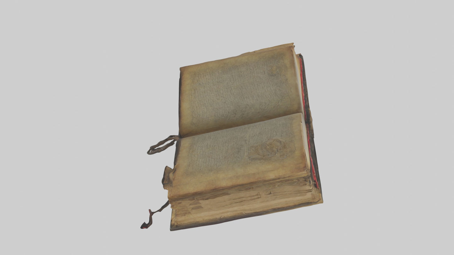 3D model Bookoffate Model 1 VR / AR / low-poly