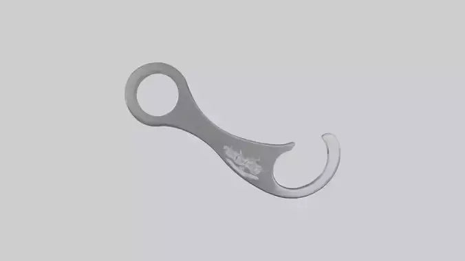 3D model Bottle Opener VR / AR / low-poly