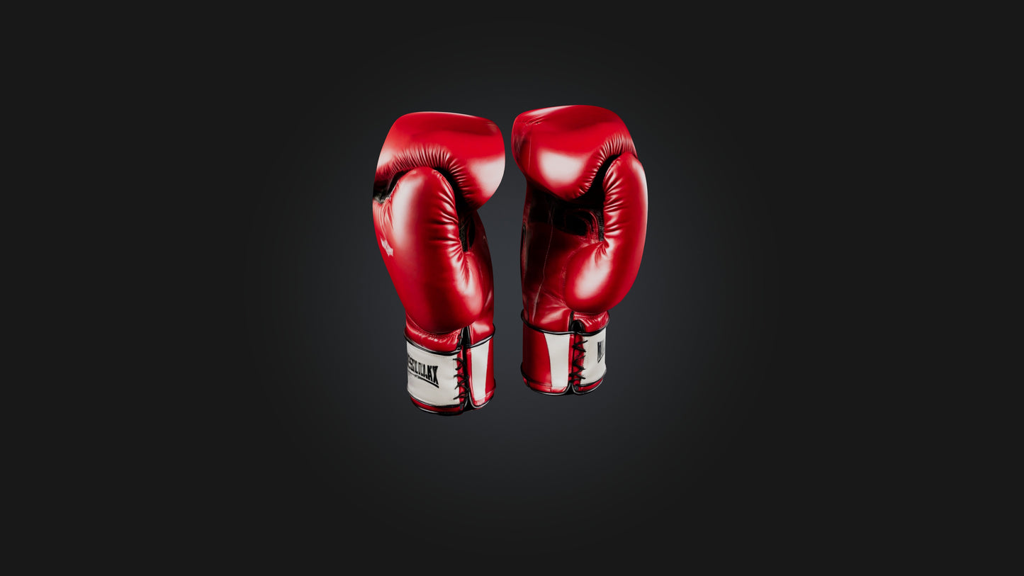 3D model Boxing Gloves VR / AR / low-poly