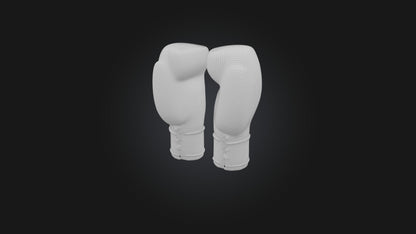 3D model Boxing Gloves VR / AR / low-poly