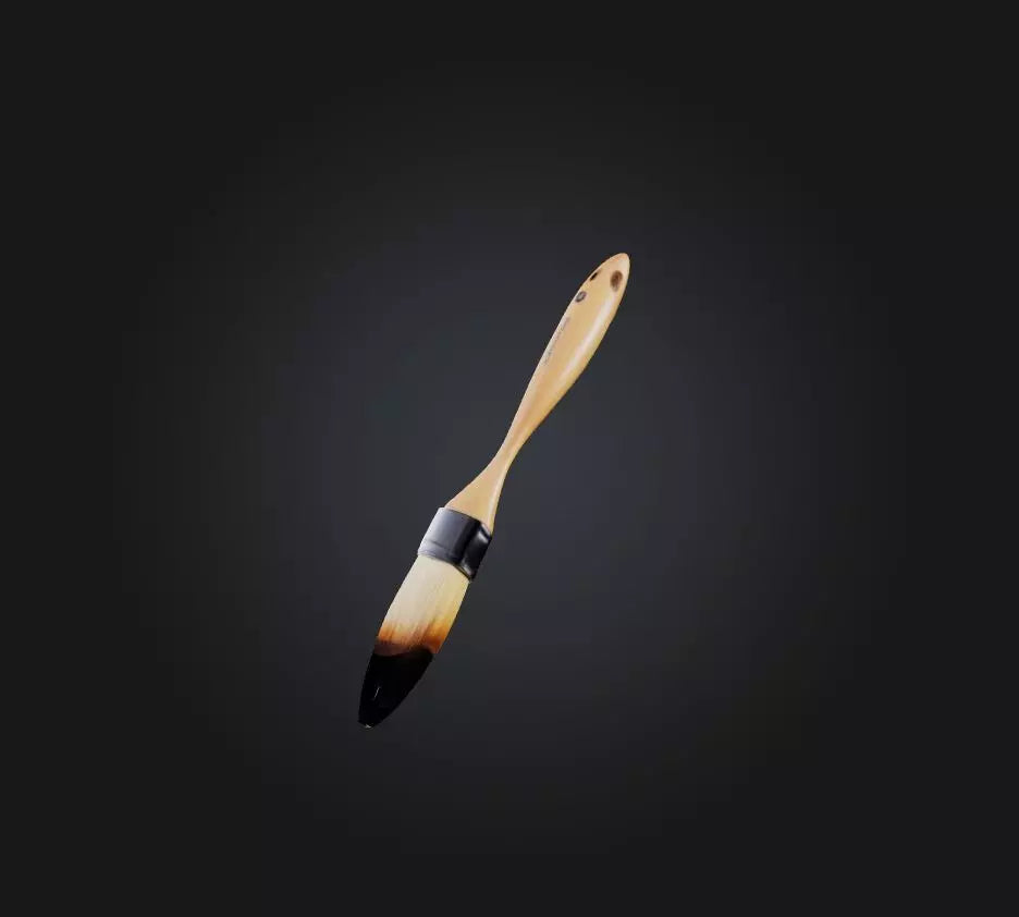 3D model brush VR / AR / low-poly