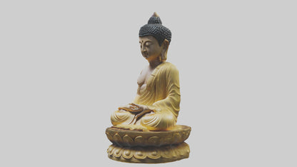 3D model Buddhastatue Model 1 VR / AR / low-poly