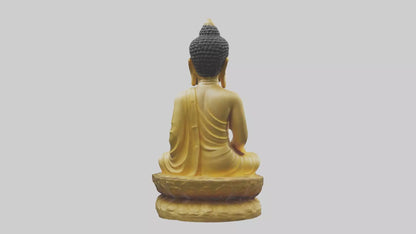 3D model Buddhastatue Model 1 VR / AR / low-poly