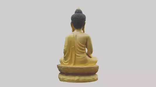 3D model Buddhastatue Model 1 VR / AR / low-poly