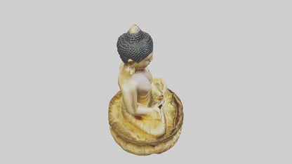 3D model Buddhastatue Model 1 VR / AR / low-poly