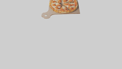 3D model Buffalo chicken pizza model VR / AR / low-poly