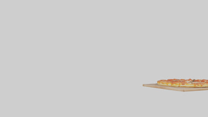 3D model Buffalo chicken pizza model VR / AR / low-poly
