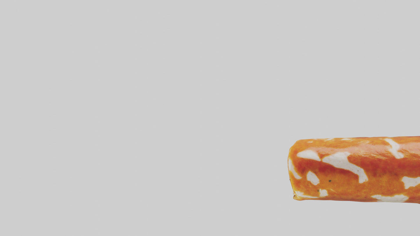 Buffalo chicken wrap model VR / AR / low-poly