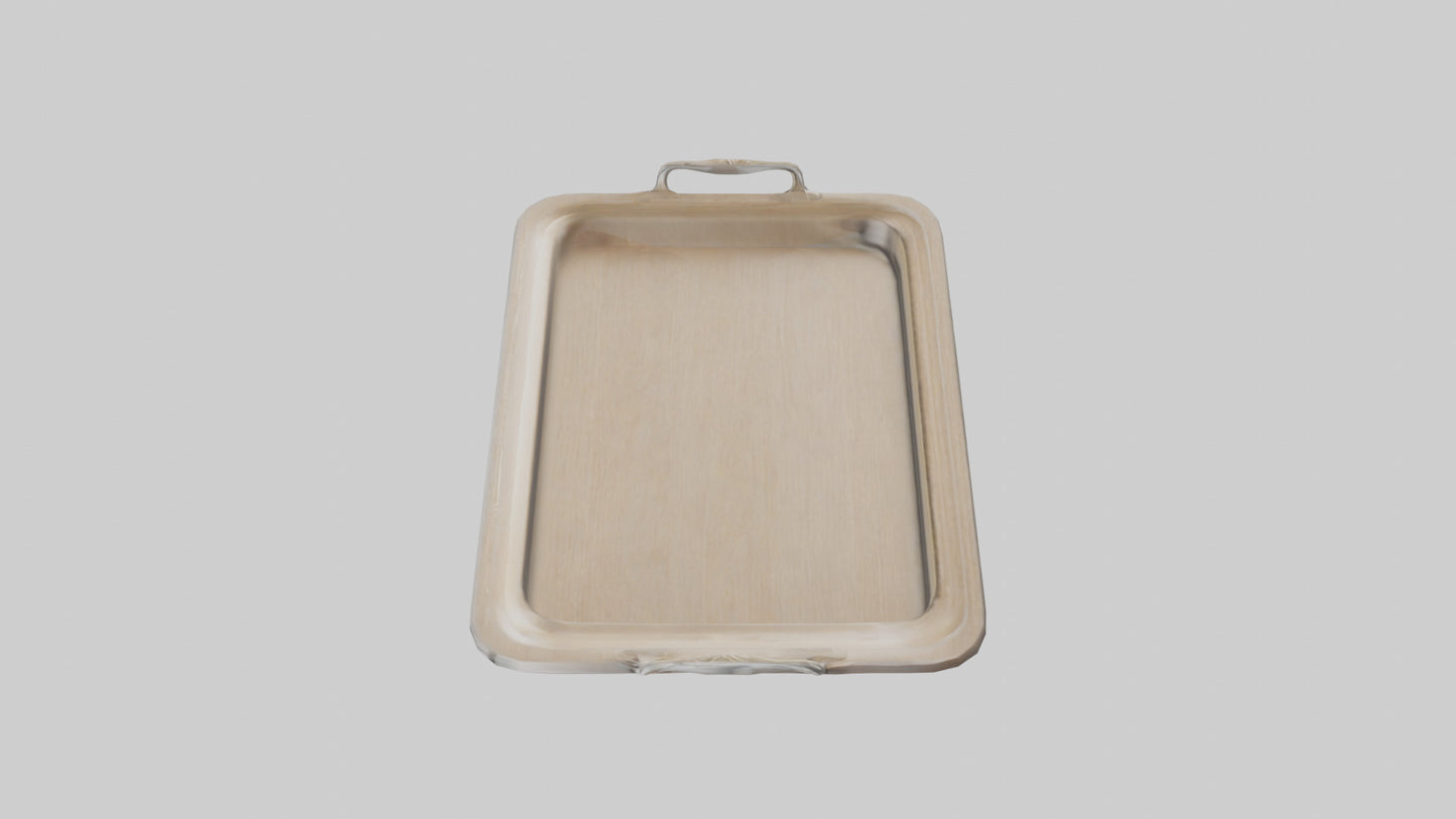 3D model Buffalo wings model VR / AR / low-poly