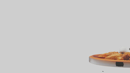 3D model Buffalo wings model VR / AR / low-poly