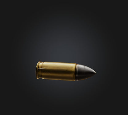 3D model bullet VR / AR / low-poly