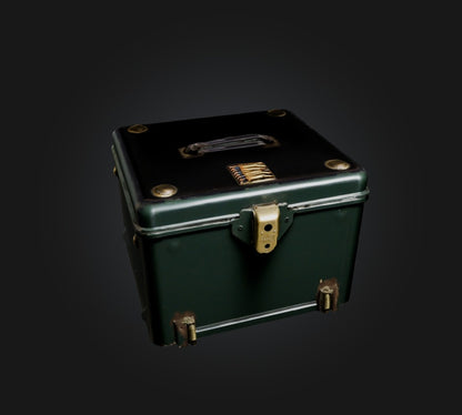 3D model bullet box VR / AR / low-poly