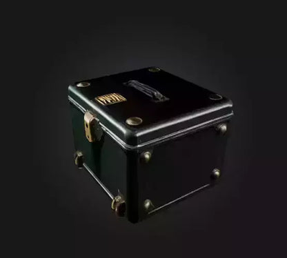 3D model bullet box VR / AR / low-poly