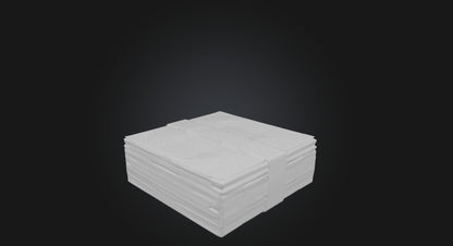 3D model bundle of dollars  VR / AR / low-poly