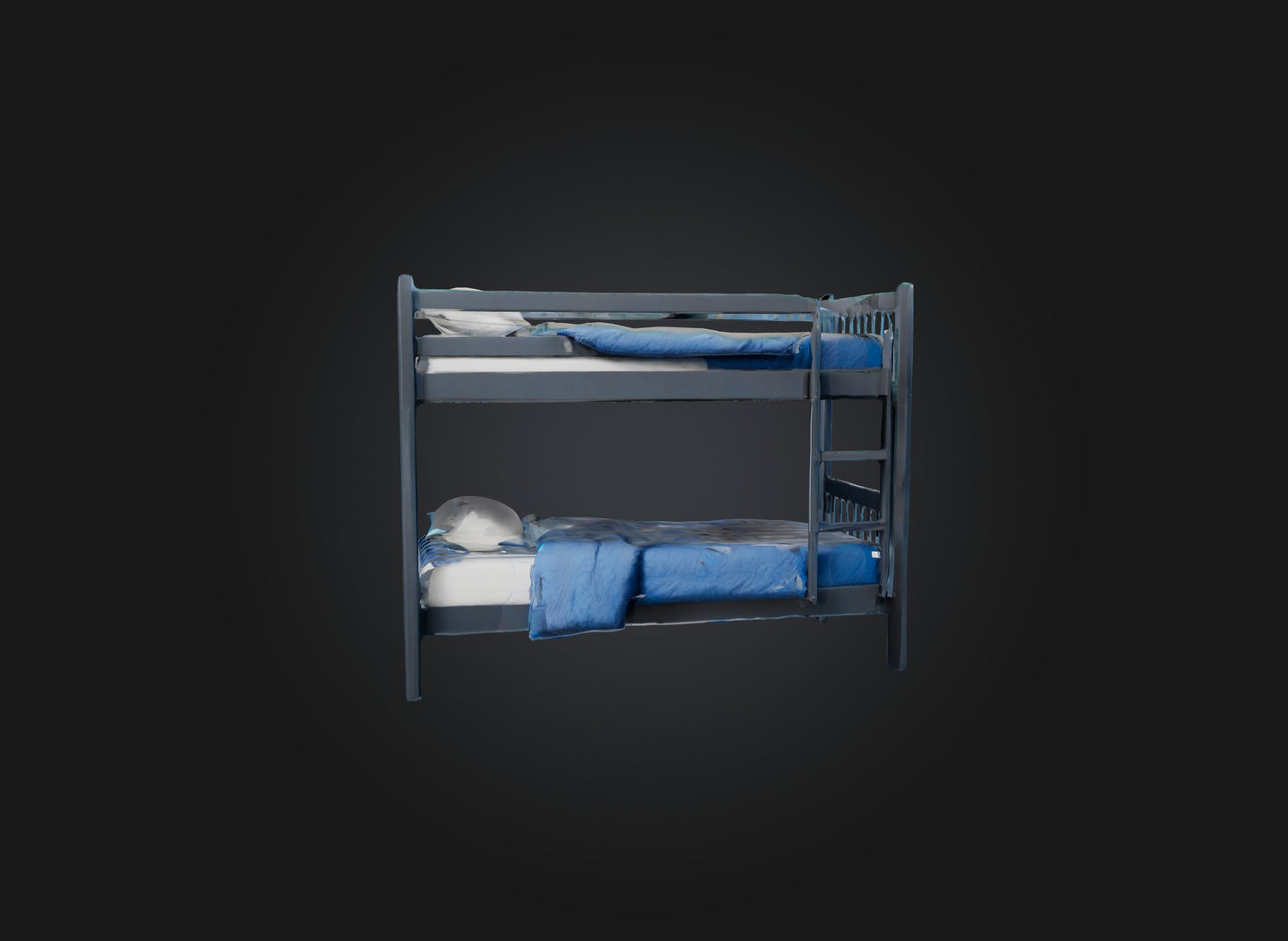 3D model bunk bed model VR / AR / low-poly