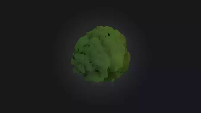 3D model Bush model VR / AR / low-poly