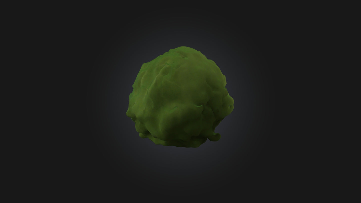 3D model Bush model VR / AR / low-poly