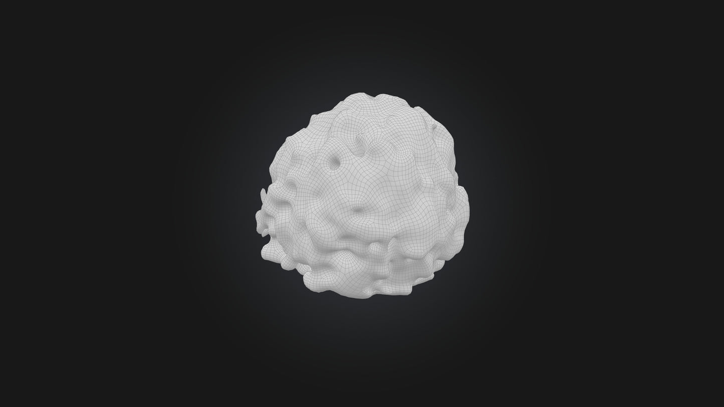 3D model Bush model VR / AR / low-poly