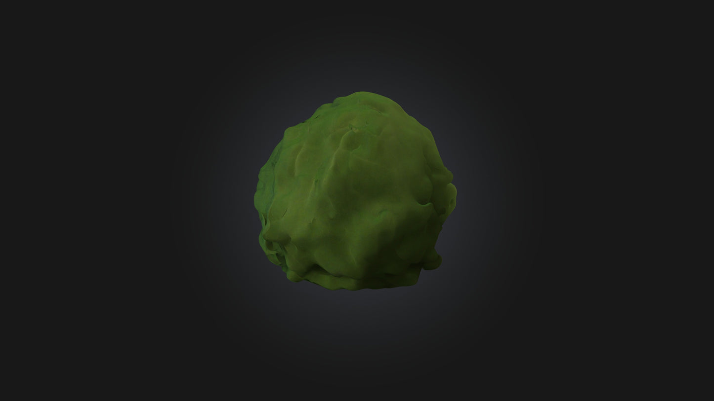 3D model Bush model VR / AR / low-poly