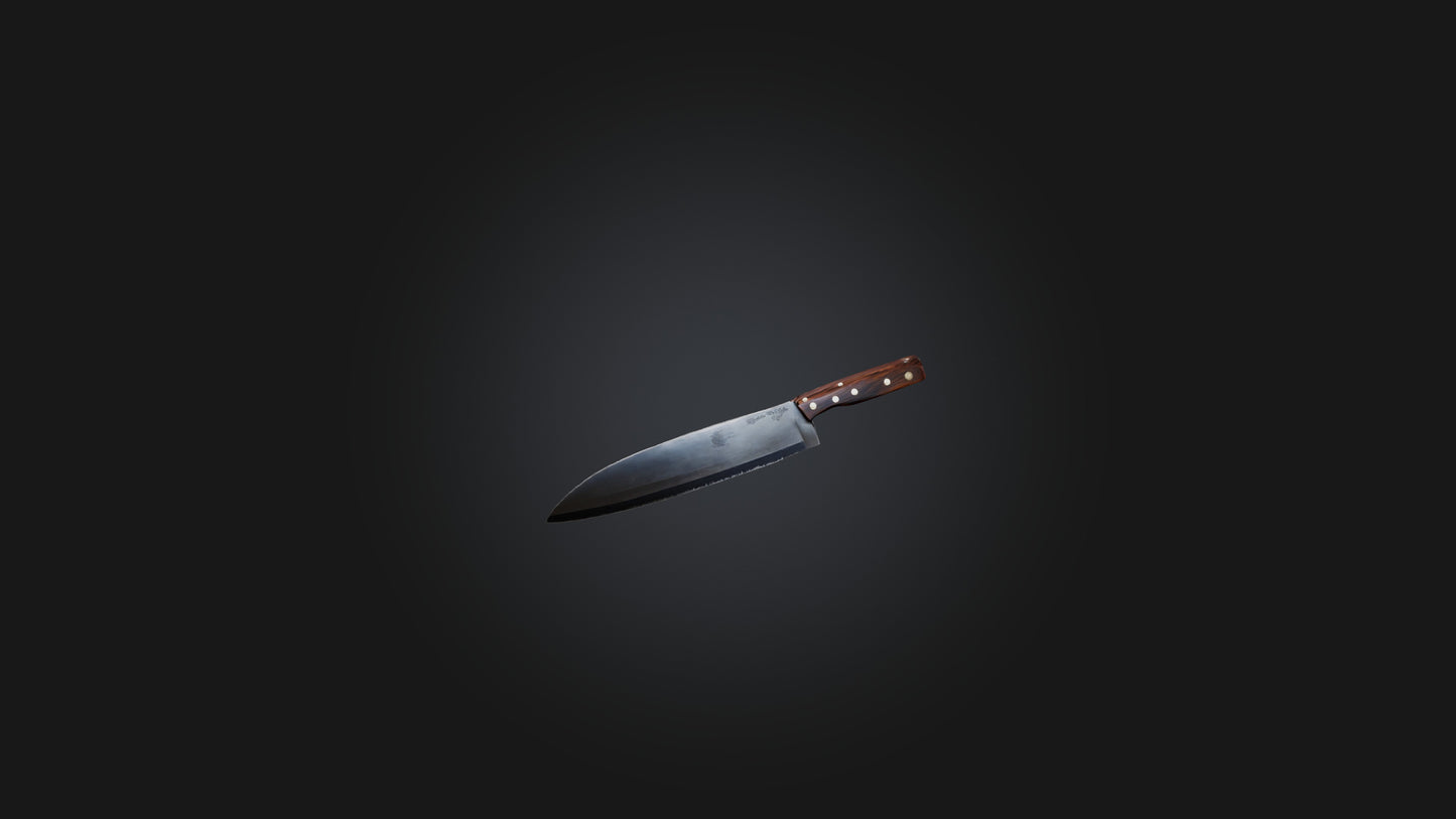 butcher knife 3D model