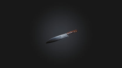 butcher knife 3D model
