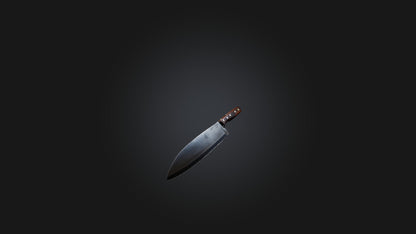 butcher knife 3D model