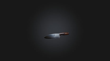 butcher knife 3D model